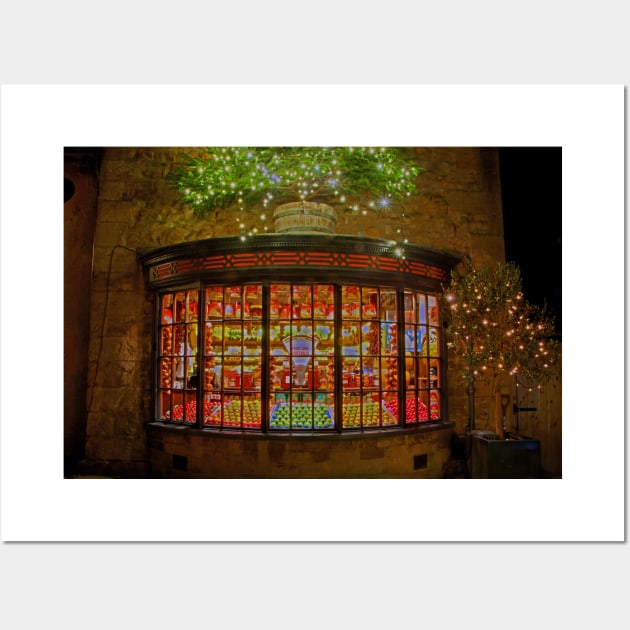 Broadway Christmas Lights Cotswolds Worcestershire Wall Art by AndyEvansPhotos